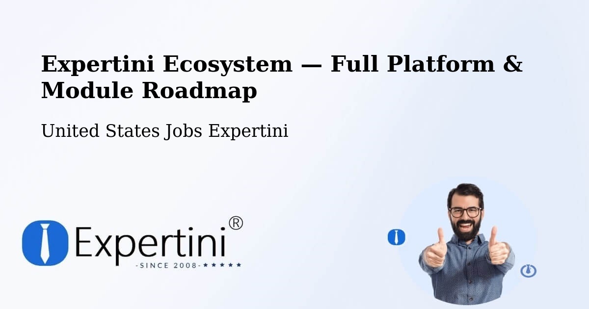Expertini Ecosystem — Full Platform & Module Roadmap – Macon